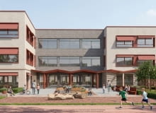 Szkoła podstawowa na warszawskim Ursusie. Proj. WWAA Szkoła podstawowa na warszawskim Ursusie. Proj. WWAA