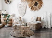 Dywan boho okrągły Dywan boho okrągły