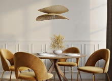 Wisząca Lampa Z Rattanu - Boho Bali - Buju Wisząca Lampa Z Rattanu - Boho Bali - Buju