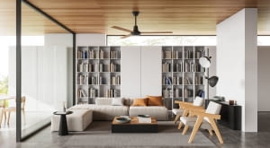 Półki na książki.