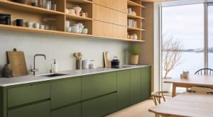 Dąb Baltic Dune PD3102, Zielony Oliwkowy PU2209, Terazzo Beige PK9022