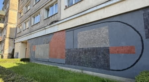 Mozaika Józefa Hałasa przy ul. Podwale we Wrocławiu