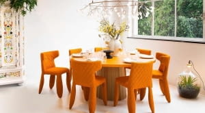 Krzesło MONSTER z szerokim oparciem / MOOOI