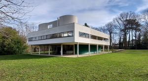 Willa Savoye w Poissy. Proj. Le Corbusier i  Pierre Jeanneret