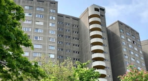 Gropiusstadt w Berlinie. Gropiushaus.