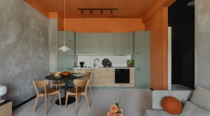 Kolorowe małe mieszkanie