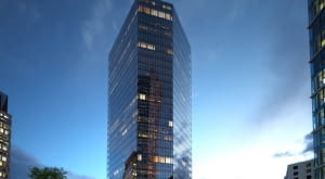 Wizualizacja Chopin Tower w Warszawie