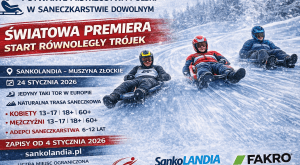 FAKRO partnerem I Otwartych Mistrzostw Polski w Saneczkarstwie Dowolnym