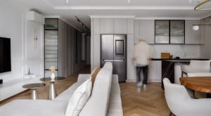 Krakowski apartament w stylu modern classic