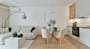 Aranżacja pokoju dziennego.