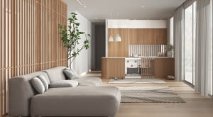 Jasny dom pełen japońskich i skandynawskich akcentów