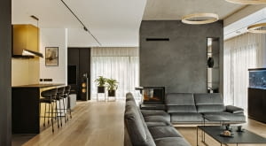 Przestrzeń na miarę życia: 450-metrowy dom dla rodziny