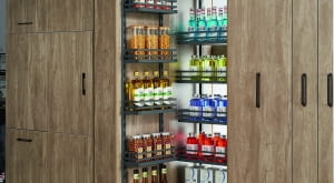 Systemy przechowywania zabudowy w kuchni