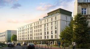 Nowy hotel przy al. Grunwaldzkiej w Gdańsku Wrzeszczu