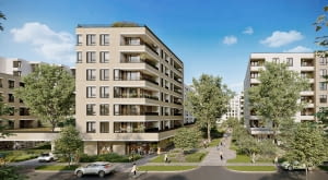 Projekt inwestycji przy Powązkowskiej 44A w Warszawie