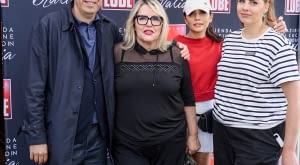 Marco Tentella - PR Manager Cucine Lube Włochy , Magdalena Kujawska - Agent Cucine Lube Polska, Joanna Symeryak PR Manager Cucine Lube Polska, Anna Żabińska - Menadżerka showroomu Cucine Lube Polska w Gdyni