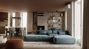 Kolorowy sufit - propozycje aranżacji wnętrz