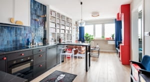 Aranżacja mieszkania inspirowana filmem - projekt Pracowni O Z KRESKĄ