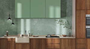 Kolorowa zabudowa meblowa