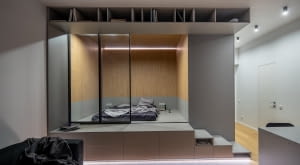 Łóżko na podeście - inspiracje