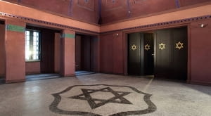 Dom przedpogrzebowy w Olsztynie. Proj. Erich Mendelsohn