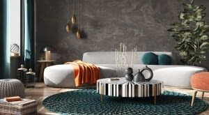 Wnętrza pełne wzorów i kolorów - inspiracje