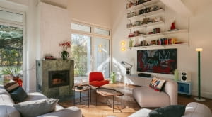 Aranżacja wnętrz 200-metrowego domu pod Warszawą