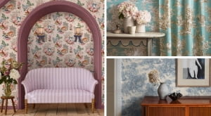 Toile de jouy - modny wzór na tkaninie lub tapecie