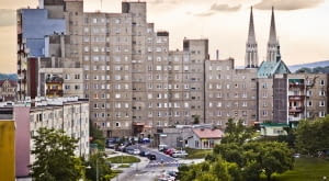 Osiedle Zachód w Zgorzelcu. "Manhattan" przy ul. Wyspiańskiego