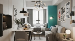 Jasne i przytulne niewielkie mieszkanie