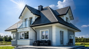 Blachodachówka PŁASKA - system rynnowy NIAGARA