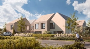 Osiedle Kamykowa na Białołęce. Proj. 77Studio Architektury