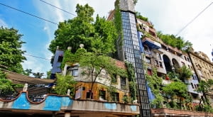 Hundertwasserhaus w Wiedniu