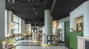 Wnętrza restauracji Capri projektu pracowni Tremend