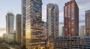 AFI Tower w kompleksie Towarowa22. Proj. JEMS Architekci