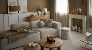 Kawalerka z kominkiem