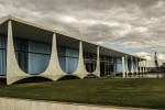 Palácio da Alvorada w  Brasilii. Proj. Oscar Niemeyer