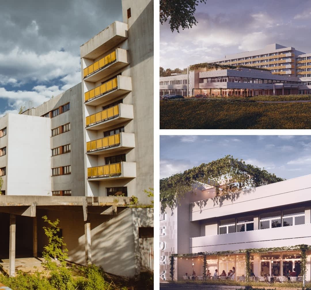 Sanatorium Milicyjne w Nałęczowie. Od ruiny do nowoczesnego obiektu wypoczynkowego - Bryła - polska architektura