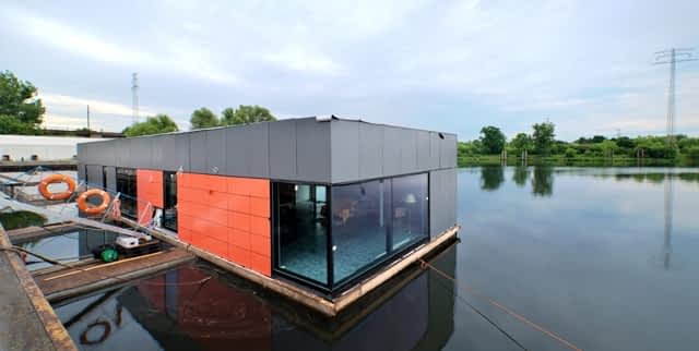 Dom Na Wodzie we Wrocławiu - pierwszy w Polsce! - Bryła - polska architektura