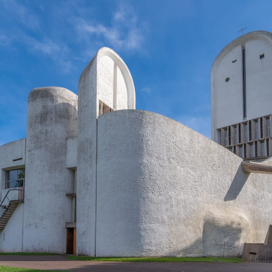 Kaplica Notre Dame du Haut w Ronchamp. Wyjątkowa