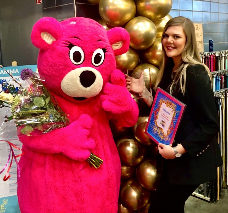 Award op de Vakantiebeurs voor Preston Palace 2020