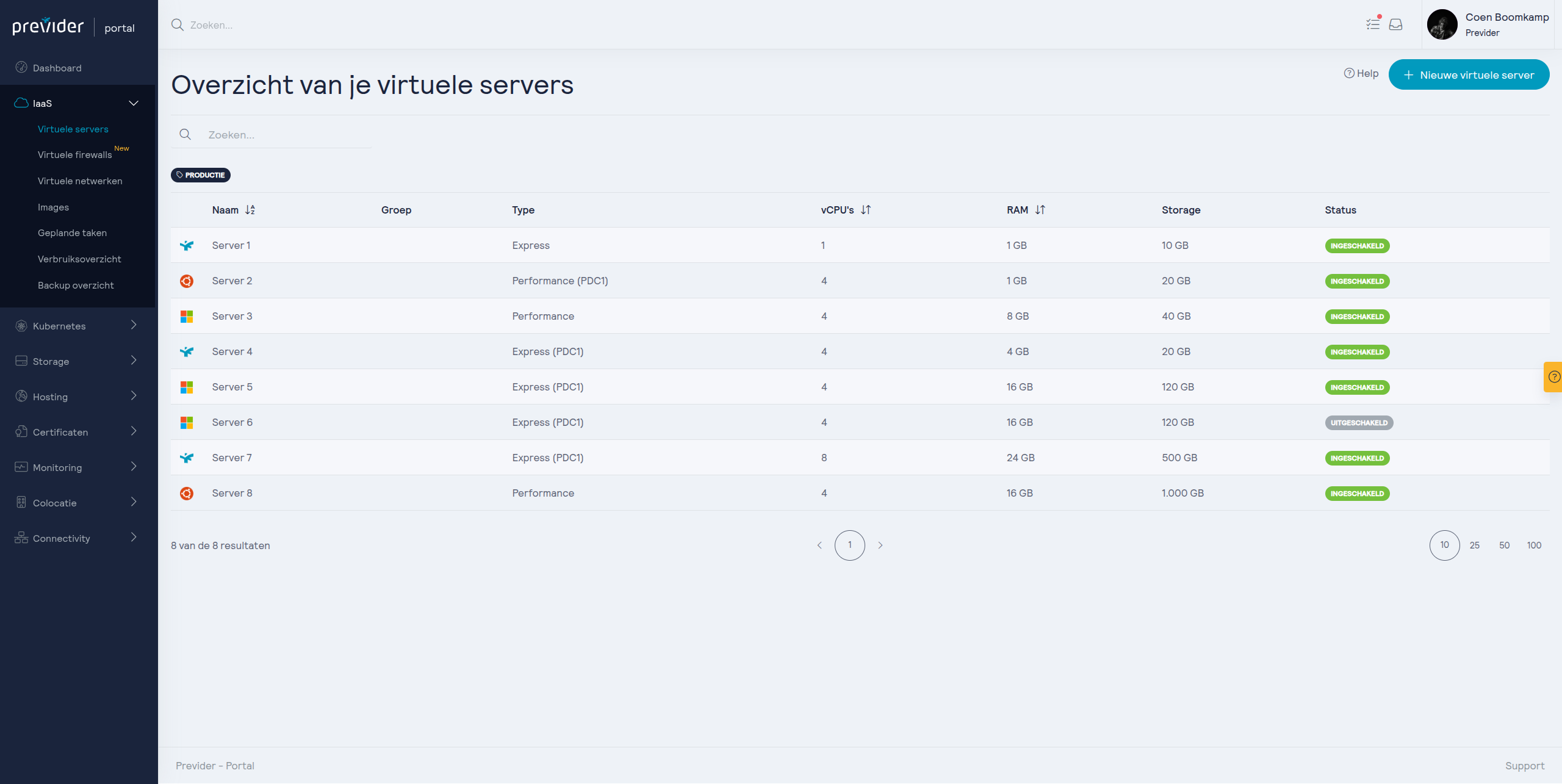 Infrastructure as a Service: IaaS omgeving
