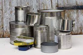 I plechovky od konzerv či od nápojů se třídí