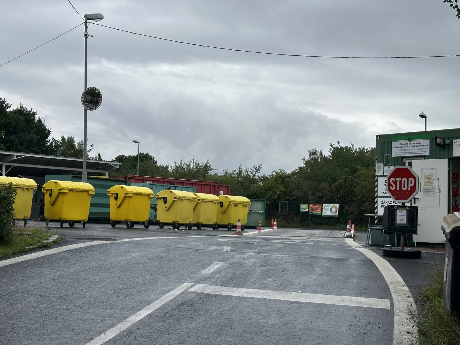 Sběrný dvůr – místo k odložení nepotřebných věcí