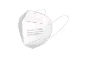 Półmaska filtrująca FFFP2, z gumkami na uszy, składana, 30 sztuk