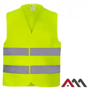 Kamizelka ostrzegawcza VEST2, żółta
