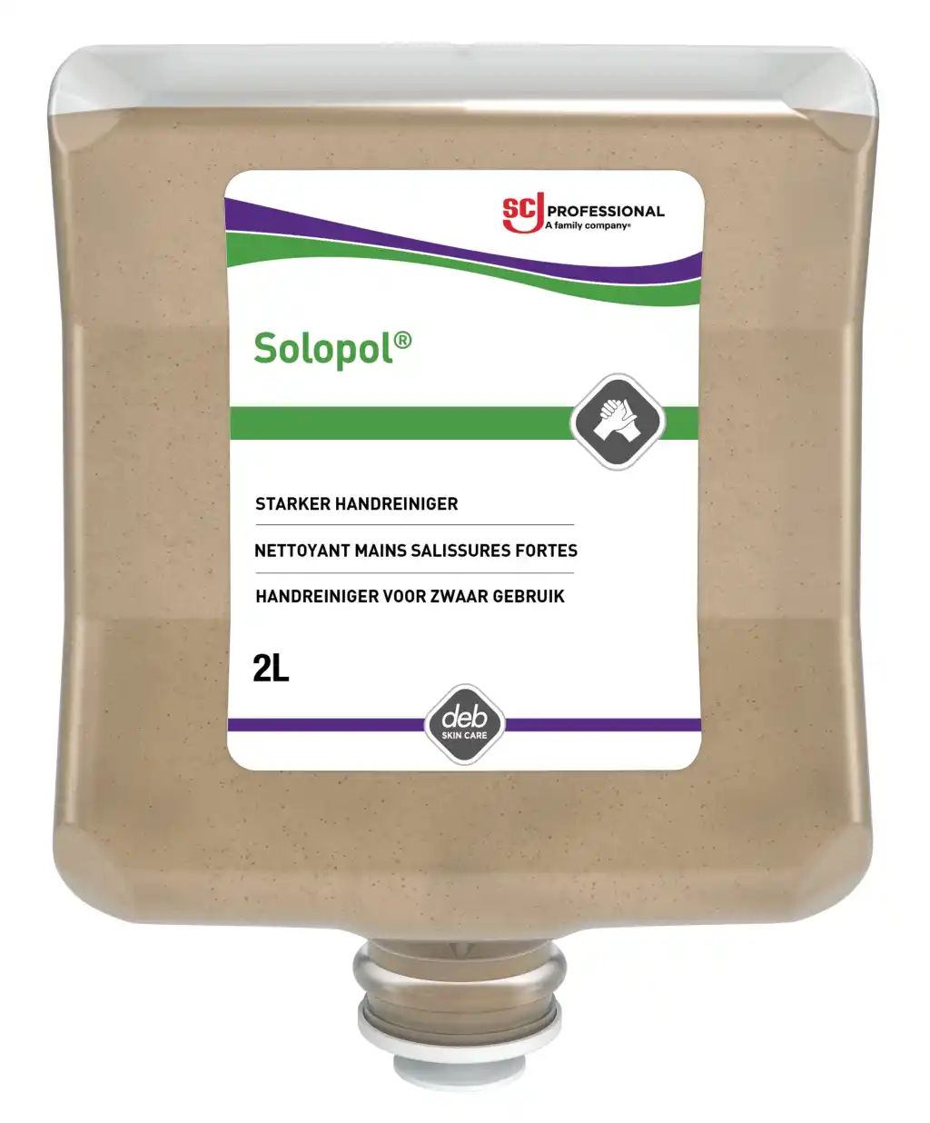 Solopol čistiaci prostriedok na ruky na silné znečistenie, 2 l (SOL2LT)