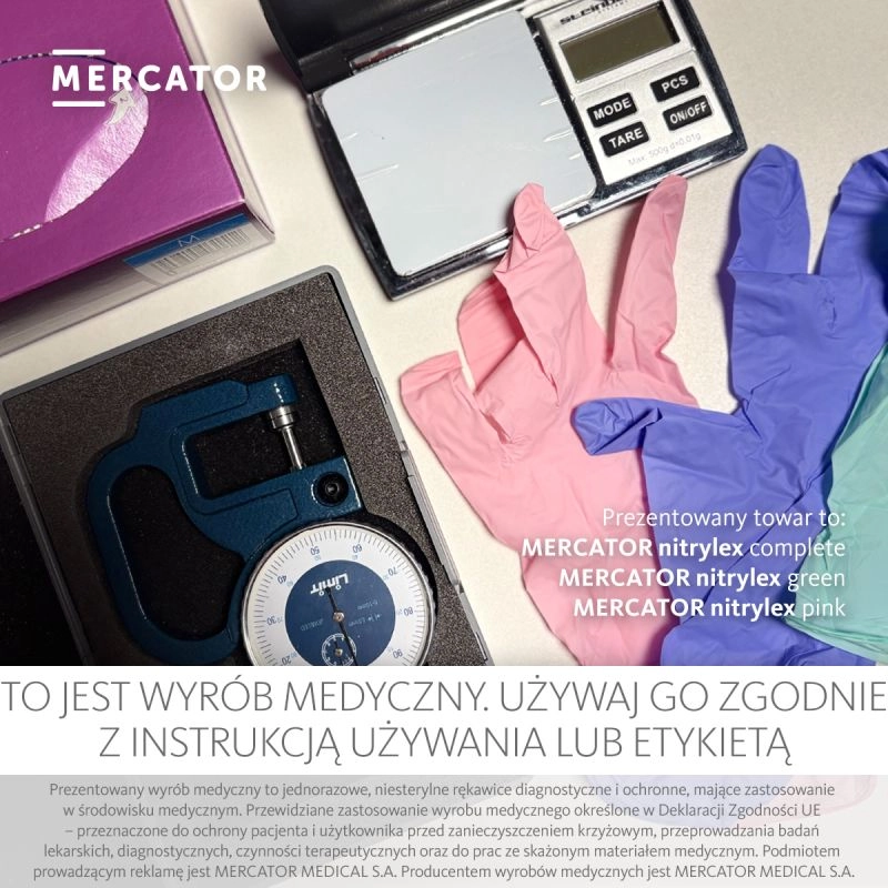 💙 Rękawice Mercator Medical