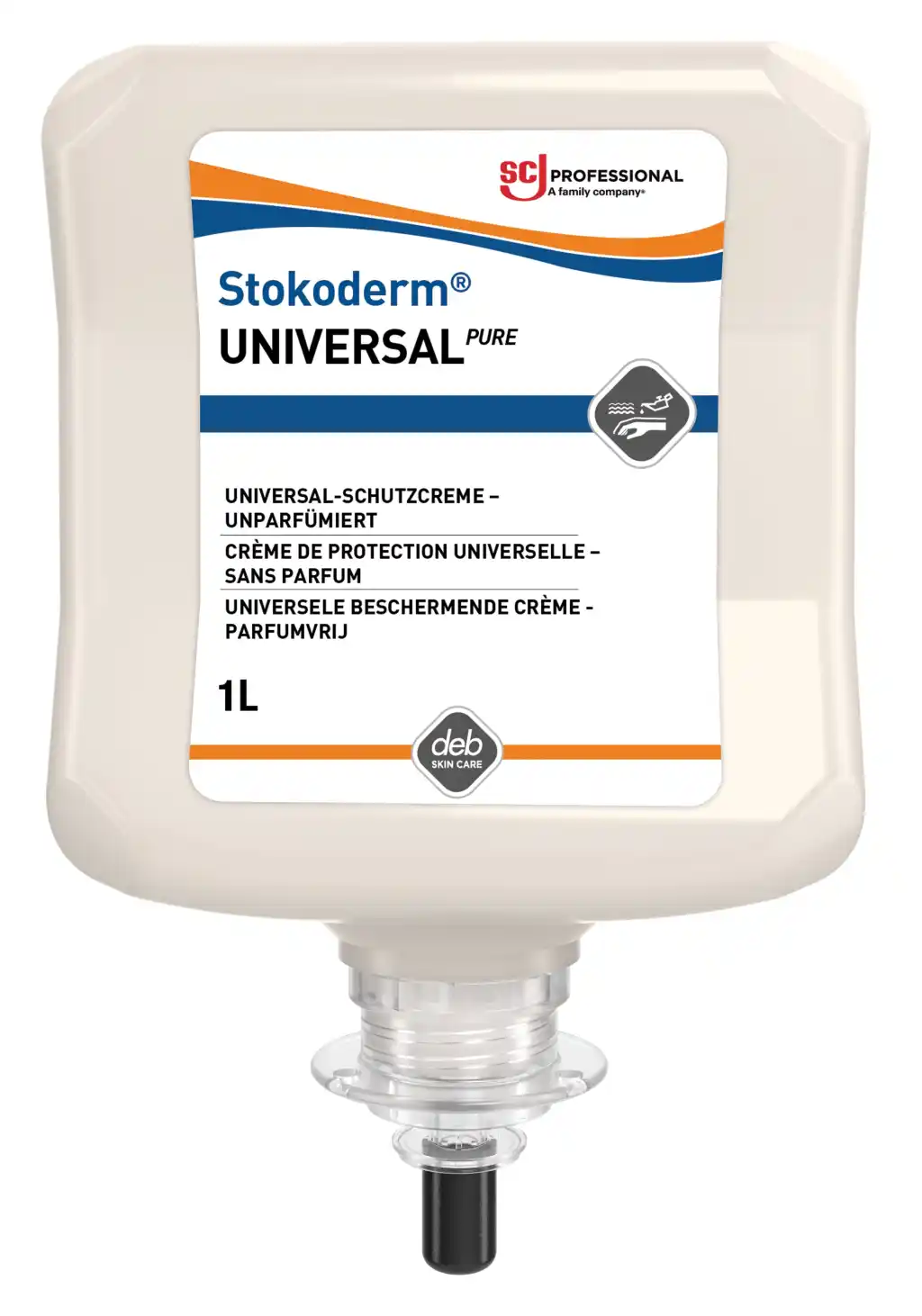 Stokoderm UNIVERSAL PURE univerzálny ochranný krém, 1 l (SGP1L)