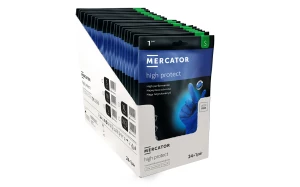 MERCATOR high protect 2 pcs. powder-free, nitrile gloves, blue